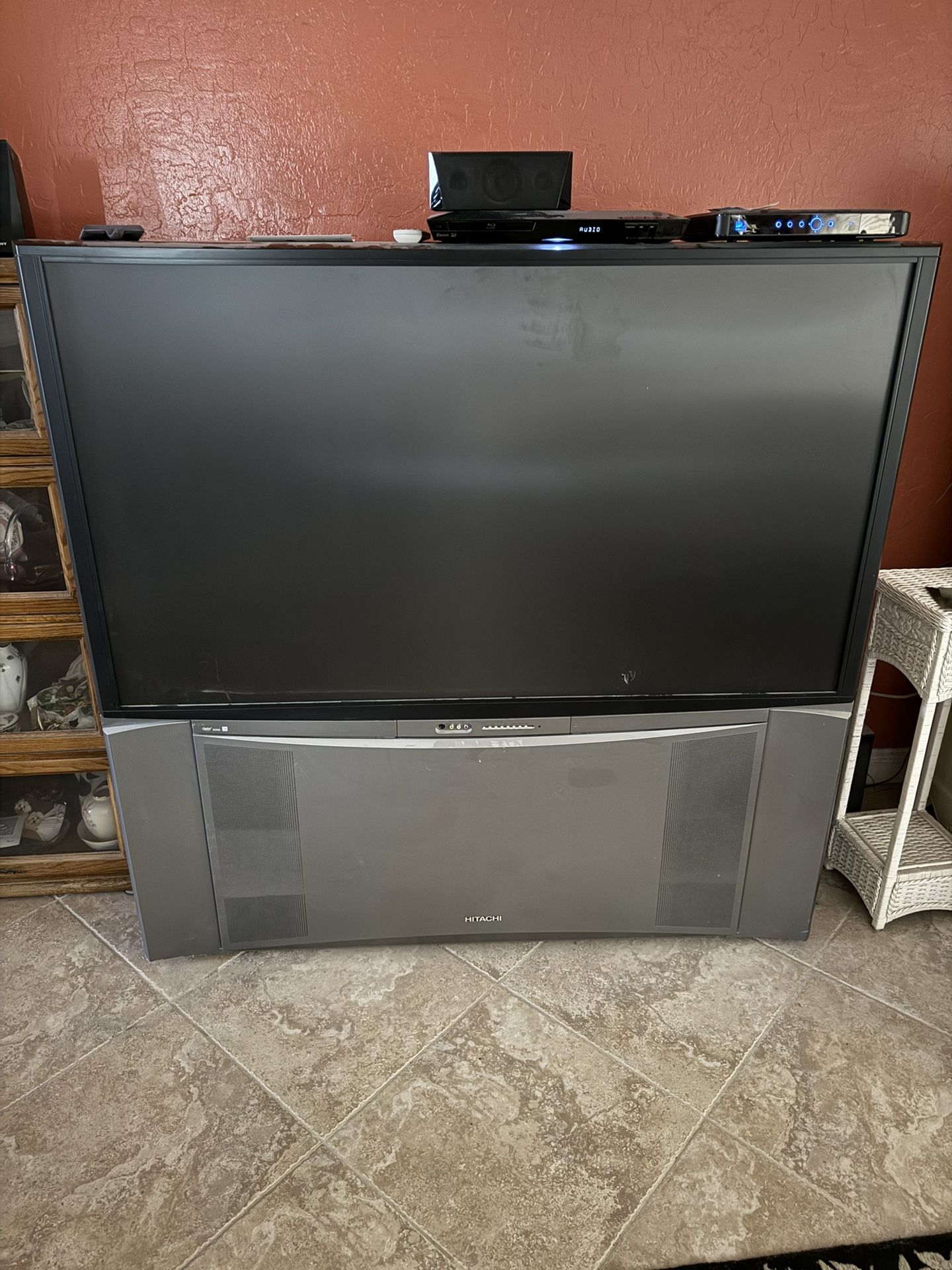 FREE Hitachi 65” Projection Color TV