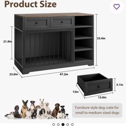 Wooden Dog Crate Furniture 