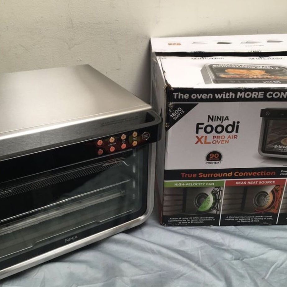 Ninja DT251 Foodi 10-in-1 Smart XL Air Fry Oven - Stainless Silver- Brand  New for Sale in Castro Valley, CA - OfferUp