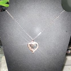 Mom Heart Necklace 