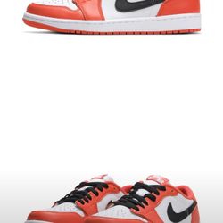 Jordan 1 Black N Orange