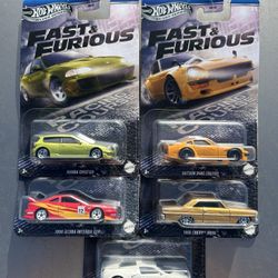 Hotwheels Fast & Furious Set