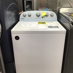 New Scratch And Dent Whirlpool Washer. 1 Year Warranty 