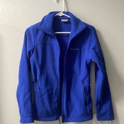 Columbia Women's Blue Fleece jacket 002