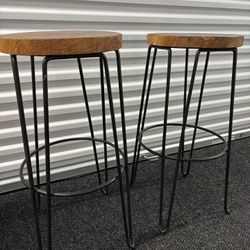 Crate and Barrel Bar stools 