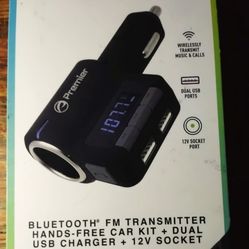 Bluetooth FM Transmitter 