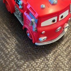 Disney Pixar Cars Radiator Springs Firetruck 9.5”