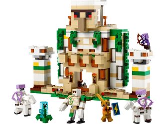 Retired Lego Minecraft Set - The Iron Golem Fortress (21250)