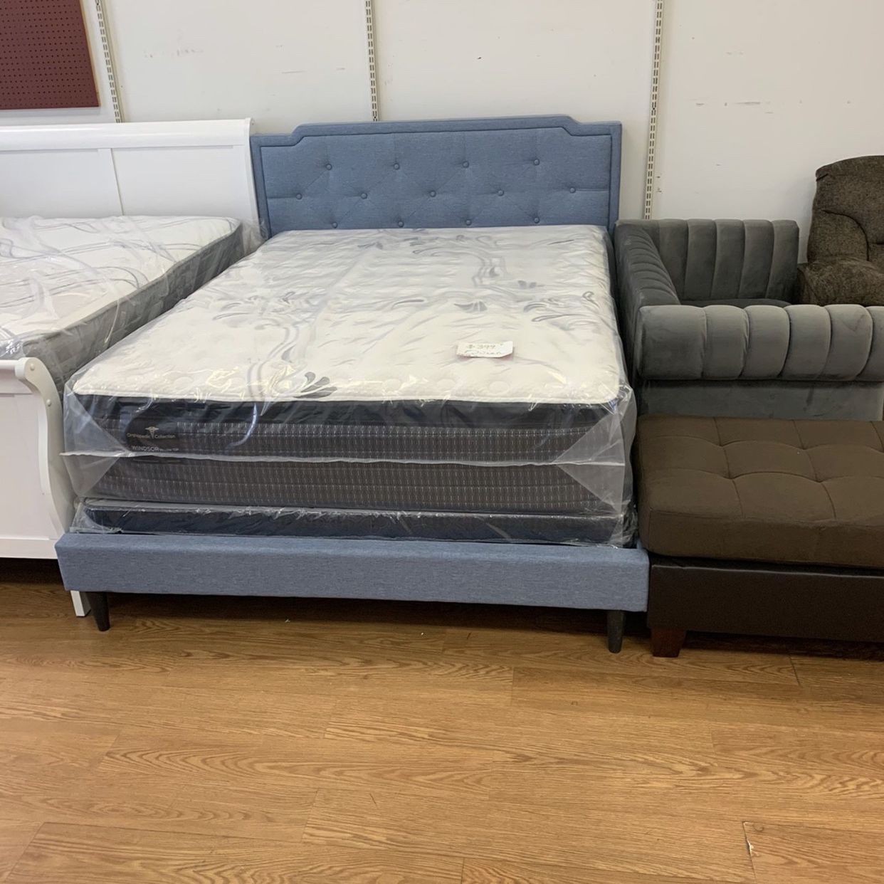 $399 special (bed frame + orthopedic mattress)