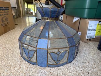 20 in blue Tiffany style Ceiling lamp