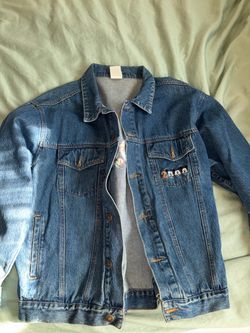 Vintage Disney Denim Jacket 2000 with custom artwork