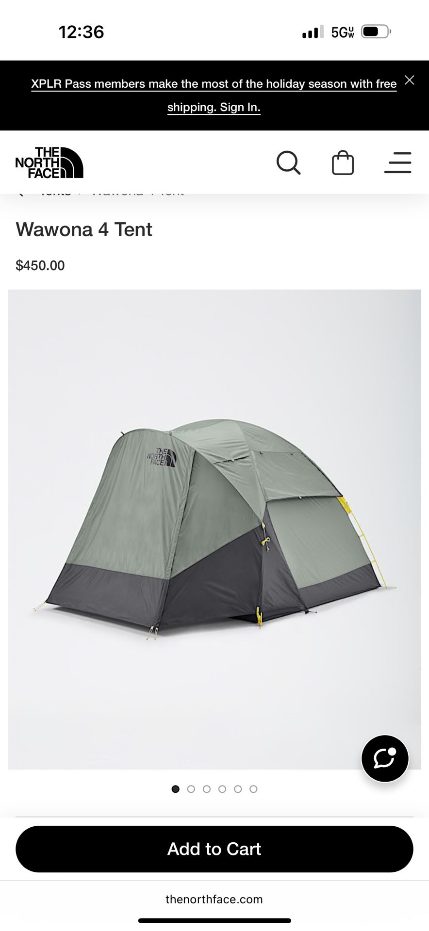 Tent (Northface)