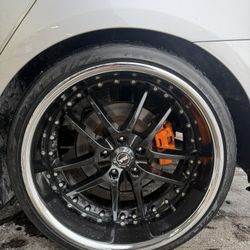 20" R1 Racing Rims (with tires)