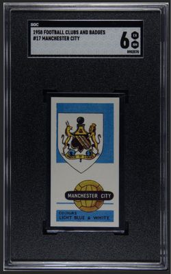 1958 Football Clubs and Badges #17 Manchester City SGC 6