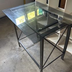 Glass Desk