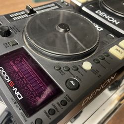 Denon Cdj Players Pair 