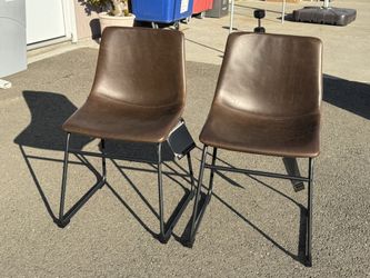 New!! Ashley Centiar  Chairs With Bucket Seat (Set of 2