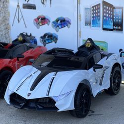  12V Single Seater Concept Lamborghini for Kids