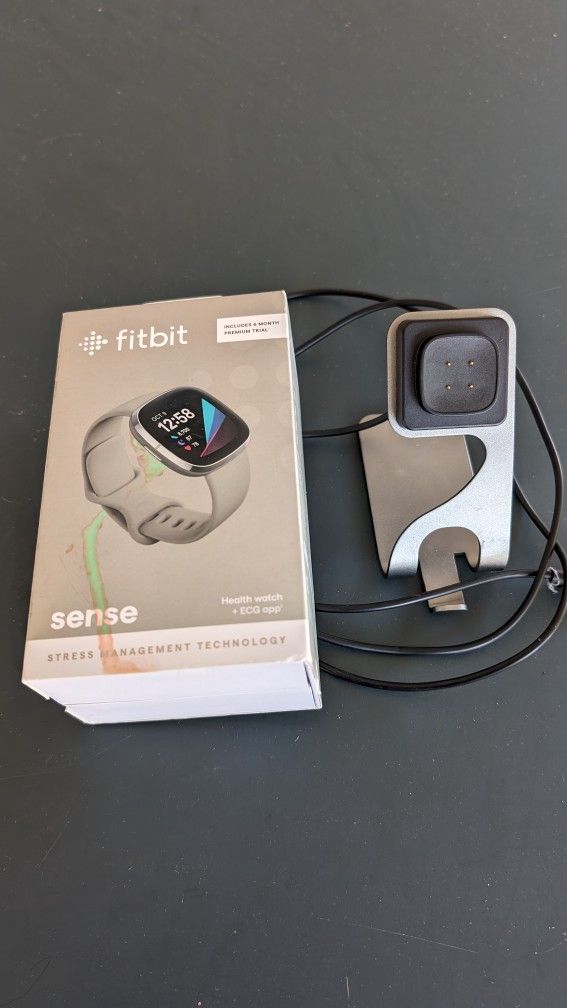 Fitbit Sense With Additional Charger and Band