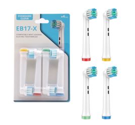 EB17-X Electric Toothbrush Replacement Heads 4-Pack