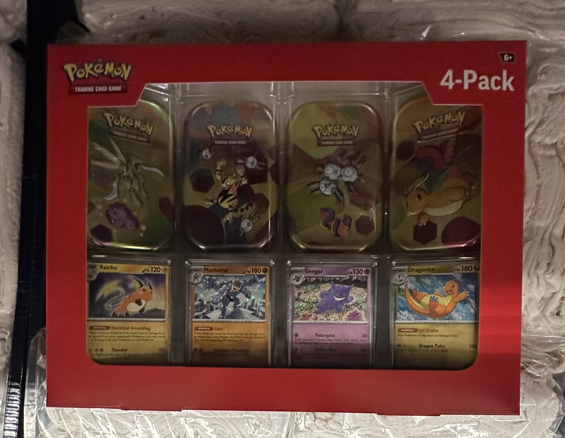 Pokemon 151 4-Pack Tins