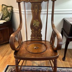 Antique Commode Chair