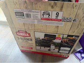 3 Burner Gas Grill (brand new)
