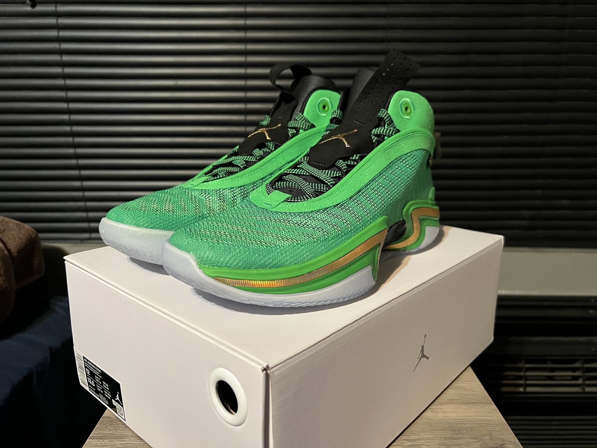 Jordan 36 Green Spark