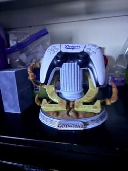 Custom made god of war controller holder