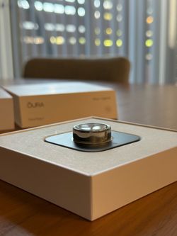 Oura Ring 4 Silver Size 10
