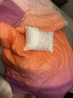 Ombre Glitter Comforter Bedding Set Queen size