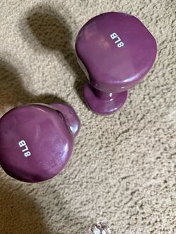 Pair of neoprene dumbbells