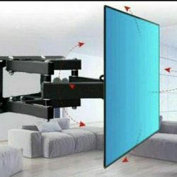 Full motion TV Wall bracket 37 - 70inch (corner mounting capabilities)