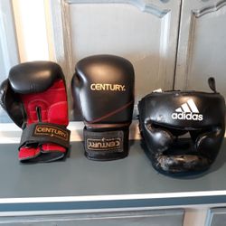 Century training boxing gloves