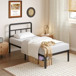 Twin metal bed frame