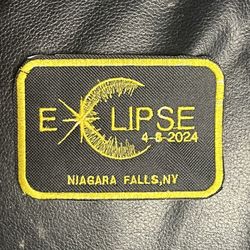 Solar Eclipse Iron On Patch 