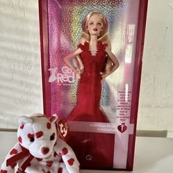 HEART ASSOCIATION BARBIE & BEANIE 