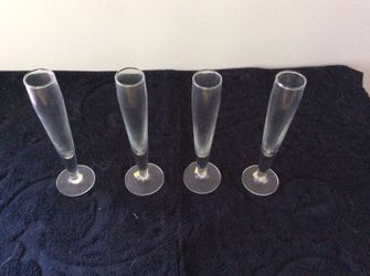 Mini flute glasses (4)