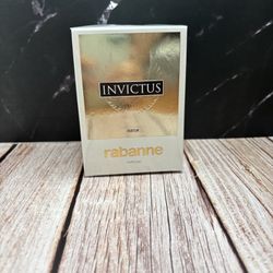 Paco Rabanne Men's Invictus Parfum 3.4 oz Fragrance New and Sealed