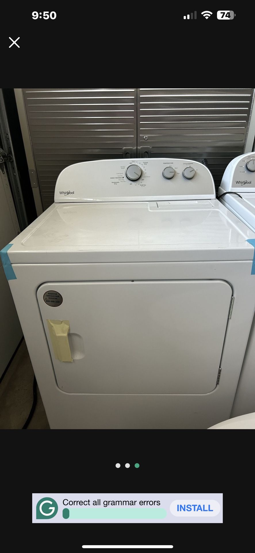 Washer And Dryer