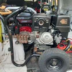 4000 Psi Honda With Ridgid 18 Inches surface Cleaner Attachment Included 2Hose Gun Tips 