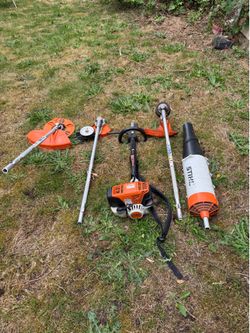 Stihl Km 131 R W/attachments