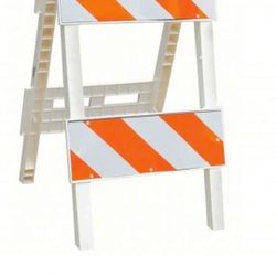 Grainger Approved  Type 2 Folding Barricade