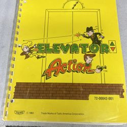 Elevator Action Arcade Manual 