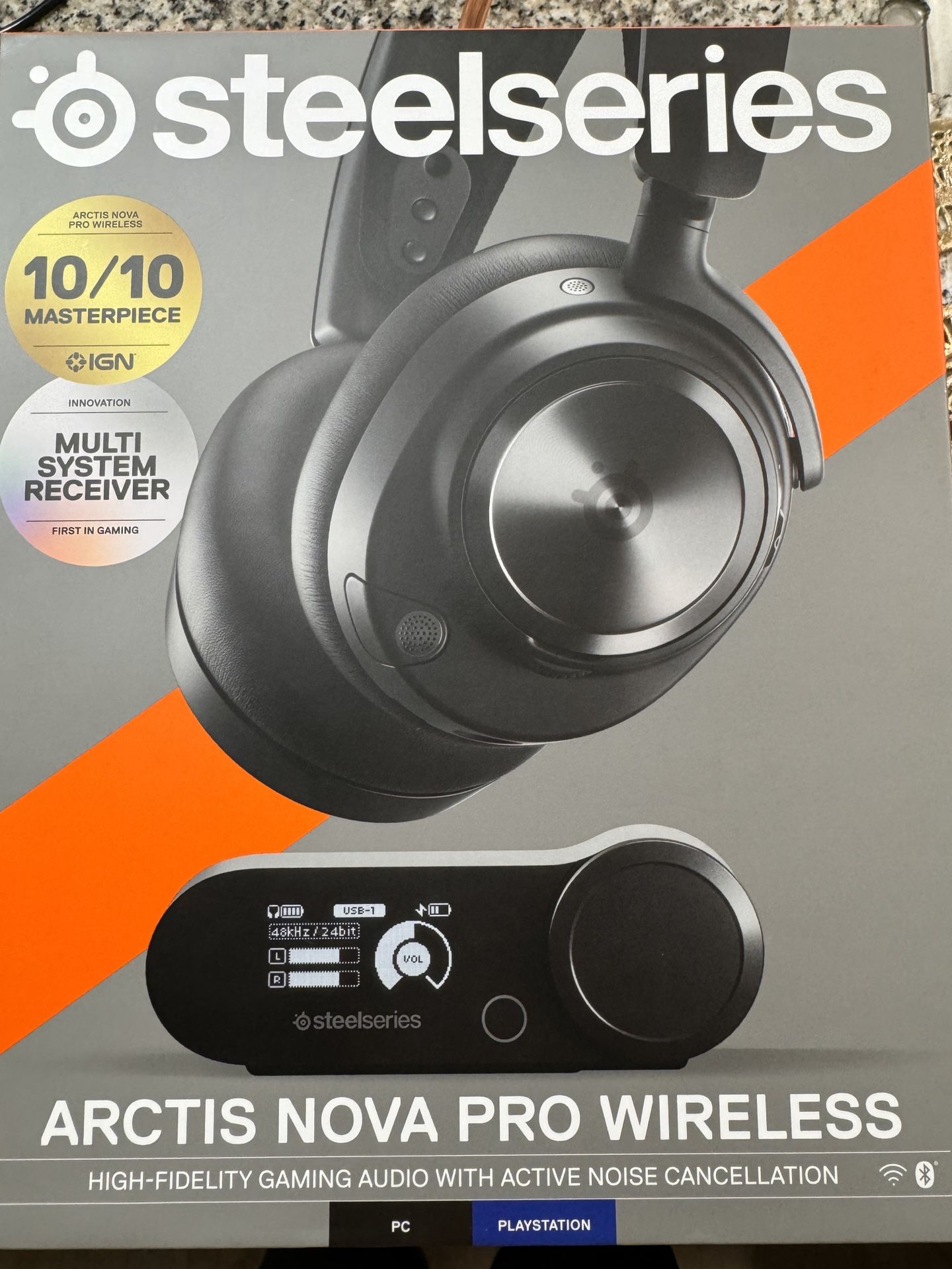  SteelSeries Arctis Nova Pro Wireless Over-Ear Gaming Headset