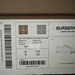 Burberry Shoes Size 6 