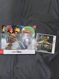 Metroid Samus Returns Nintendo 3ds Game And Amiibo