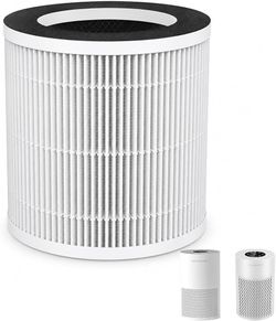MEGAWISE True HEPA Filter, Compatible with EPI235A True HEPA Air Purifier Air Cleaner