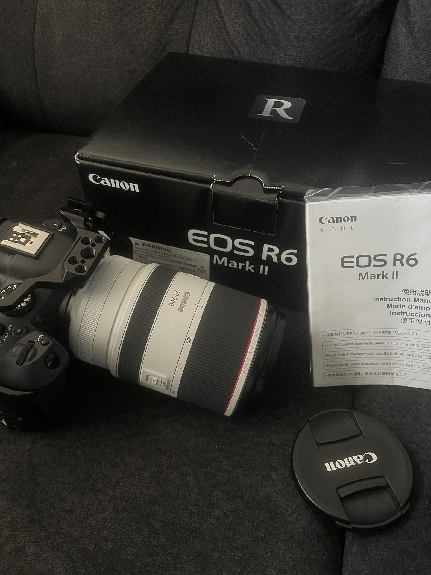 Canon R6 Mark II With The 70/200 Rf 2.8 Len Deal