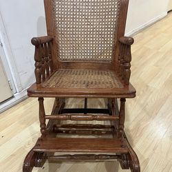 Vintage High Chair and Rocking Chair 2-1
